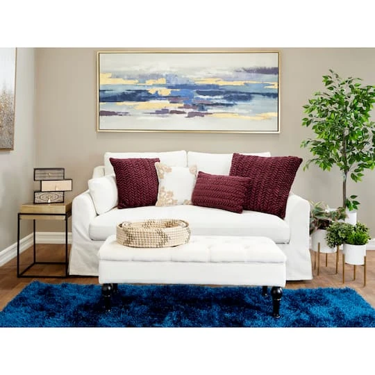 White Metal Contemporary Planter Set 12 White Metal Contemporary Planter Set - Image 10