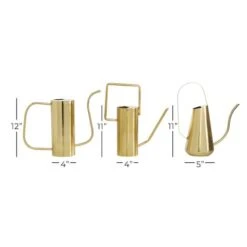 Gold Metal Glam Watering Cans Set 16 Gold Metal Glam Watering Cans Set -Flowers Michael Store D369924S 8