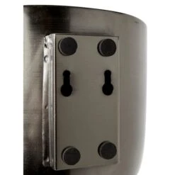 Black Metal Contemporary Hanging Planter Set 12 Black Metal Contemporary Hanging Planter Set -Flowers Michael Store D369940S 3