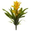 15" Bromeliad Artificial Flower (Set Of 4) -Flowers Michael Store D386494S 1