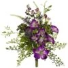 9" Morning Glory Artificial Flower Bundle (Set Of 3) -Flowers Michael Store D386511S 1
