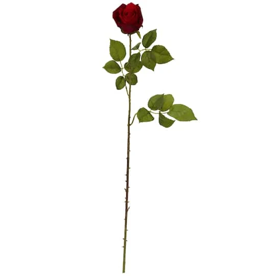Elegant Red Rose Bud Stem, 6ct. 5 Elegant Red Rose Bud Stem, 6ct. - Image 3