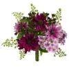 9" Mixed Pink Daisy Artificial Flower Bundle (Set Of 3) -Flowers Michael Store D386563S 1