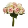 12" Rose And Hydrangea Bouquet Artificial Flower (Set Of 6) 1 12" Rose And Hydrangea Bouquet Artificial Flower (Set Of 6) -Flowers Michael Store D386585S 1
