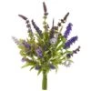 Lavender Artificial Flower Bouquet, 3ct. -Flowers Michael Store D386616S 1