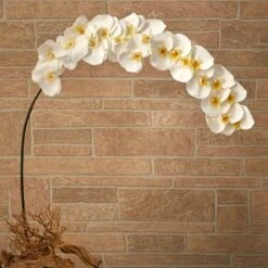 5ft. Large Phalaenopsis Orchid Artificial Flower (Set Of 2) -Flowers Michael Store D386684S 3