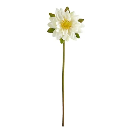 Lotus Flower Stems, 4ct. White 3 Lotus Flower Stems, 4ct. White