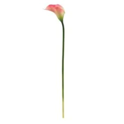 19.5" Calla Lily Artificial Flower Set Pink -Flowers Michael Store D386756S 2