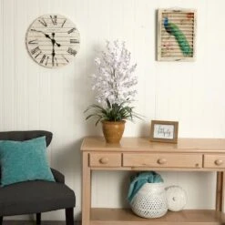 Triple Dancing Lady Silk Flower Arrangement -Flowers Michael Store D386860S 13