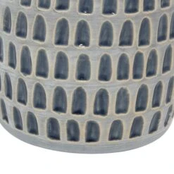 Gray Ceramic Contemporary Vase Set -Flowers Michael Store D401580S 5
