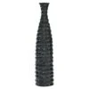 24" Black Stoneware Traditional Vase 2 24" Black Stoneware Traditional Vase -Flowers Michael Store D401590S 1