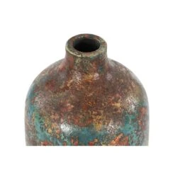 Multicolored Ceramic Rustic Vase -Flowers Michael Store D401602S 5