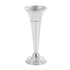 15" Silver Aluminum Traditional Vase 10 15" Silver Aluminum Traditional Vase -Flowers Michael Store D404771S 2