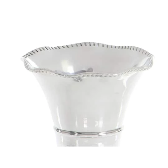 15" Silver Aluminum Traditional Vase 6 15" Silver Aluminum Traditional Vase - Image 4