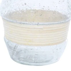 16" Clear Glass Coastal Vase -Flowers Michael Store D405018S 3