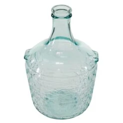 12" Clear Glass Farmhouse Vase -Flowers Michael Store D405019S 2