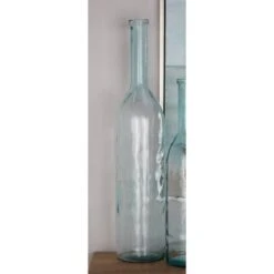 40" Blue Glass Farmhouse Vase -Flowers Michael Store D405020S 5