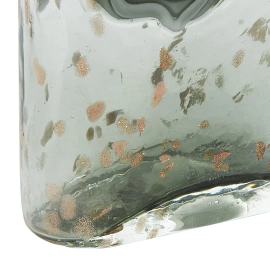 Gray Glass Contemporary Vase Set 9 Gray Glass Contemporary Vase Set - Image 7