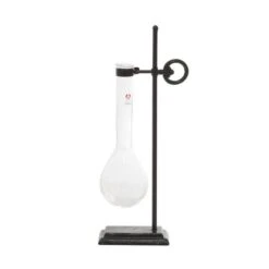 17" Clear Metal Contemporary Vase -Flowers Michael Store D405040S 2