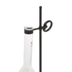 17" Clear Metal Contemporary Vase -Flowers Michael Store D405040S 4