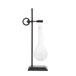 17" Clear Metal Contemporary Vase -Flowers Michael Store D405040S 7