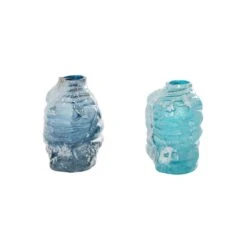 Blue Contemporary Glass Vase Set -Flowers Michael Store D405050S 3
