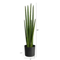 23" Sansevieria Snake Artificial Plant -Flowers Michael Store D478482S 2