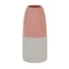 Pink Ceramic Modern Vase, 11" X 5" X 5" -Flowers Michael Store D490037S 1
