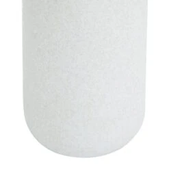 CosmoLiving By Cosmopolitan White Stoneware Contemporary Vase, 15" X 12" -Flowers Michael Store D490062S 4