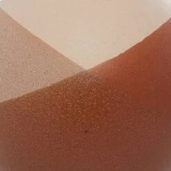 Set Of 2 Tan Ceramic Modern Vase 12", 11" 17 Set Of 2 Tan Ceramic Modern Vase 12", 11" -Flowers Michael Store D492366S 5