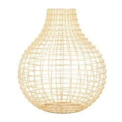 CosmoLiving By Cosmopolitan Gold Iron Modern Vase, 14" X 13" X 13" -Flowers Michael Store D494157S 1 1