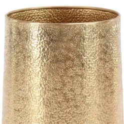 Set Of 3 Gold Aluminum Glam Planter, 12", 16", 20" -Flowers Michael Store D501361S 6