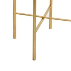 Set Of 2 Gold Metal Contemporary Planter, 39", 46" -Flowers Michael Store D501375S 6