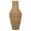 Brown Faux Seagrass Handmade Tall Woven Floor Vase 12" X 12" X 28" -Flowers Michael Store D502664S 1