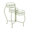 Green Iron Transitional Plantstand, 21" X 19" X 18" -Flowers Michael Store D503988S 1