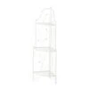 Glitzhome® 3-Tiered Metal Corner Shelf Planter Stand White 2 Glitzhome® 3-Tiered Metal Corner Shelf Planter Stand White -Flowers Michael Store D583517S 1