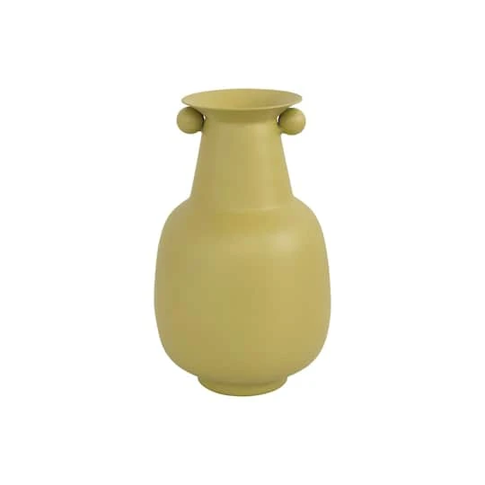 Hello Honey® 8'' Textured Metal Vase With Orbs 4 Hello Honey® 8'' Textured Metal Vase With Orbs - Image 2