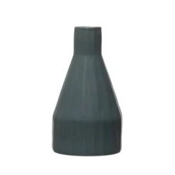 Hello Honey® 9" Slate Blue Ceramic Vase -Flowers Michael Store D587553S 1 1