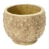 Hello Honey® 7'' Distressed Finish Sandstone Hobnail Planter -Flowers Michael Store D587999S 1