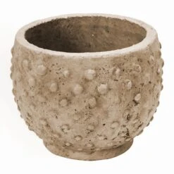 Hello Honey® 7'' Distressed Finish Sandstone Hobnail Planter 24 Hello Honey® 7'' Distressed Finish Sandstone Hobnail Planter -Flowers Michael Store D587999S 20