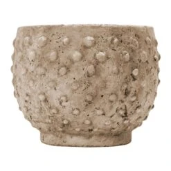 Hello Honey® 7'' Distressed Finish Sandstone Hobnail Planter 28 Hello Honey® 7'' Distressed Finish Sandstone Hobnail Planter -Flowers Michael Store D587999S 24