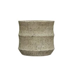 Hello Honey® 7'' Textured Sandstone Planter 6 Hello Honey® 7'' Textured Sandstone Planter -Flowers Michael Store D588023S 1 1