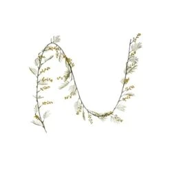 Hello Honey® Faux Botanical Garland With Yellow Flowers 7 Hello Honey® Faux Botanical Garland With Yellow Flowers -Flowers Michael Store D588031S 1 1