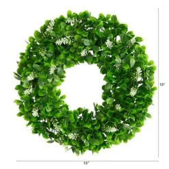 13" Jasmine Wreath -Flowers Michael Store D590100S 12