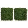 Boxwood Artificial Wall Mats, 2ct. -Flowers Michael Store D590124S 11