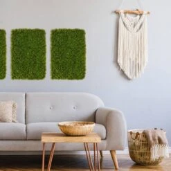 Mini Plum Pine Artificial Wall Mat, 6ct. 17 Mini Plum Pine Artificial Wall Mat, 6ct. -Flowers Michael Store D590127S 17