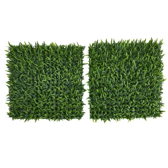 Artificial Grass Wall Mats, 2ct. 3 Artificial Grass Wall Mats, 2ct.