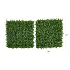 Artificial Grass Wall Mats, 2ct. 10 Artificial Grass Wall Mats, 2ct. -Flowers Michael Store D590128S 2