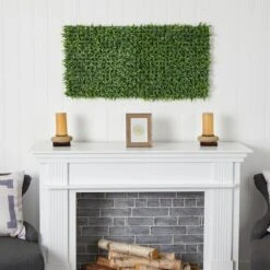 Artificial Grass Wall Mats, 2ct. 13 Artificial Grass Wall Mats, 2ct. -Flowers Michael Store D590128S 5