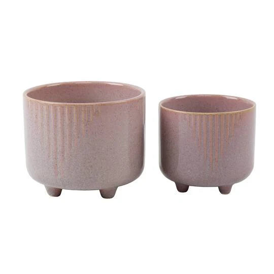 Flora Bunda 6" & 4.75" Cascade Footed Ceramic Set 4 Flora Bunda 6" & 4.75" Cascade Footed Ceramic Set - Image 2